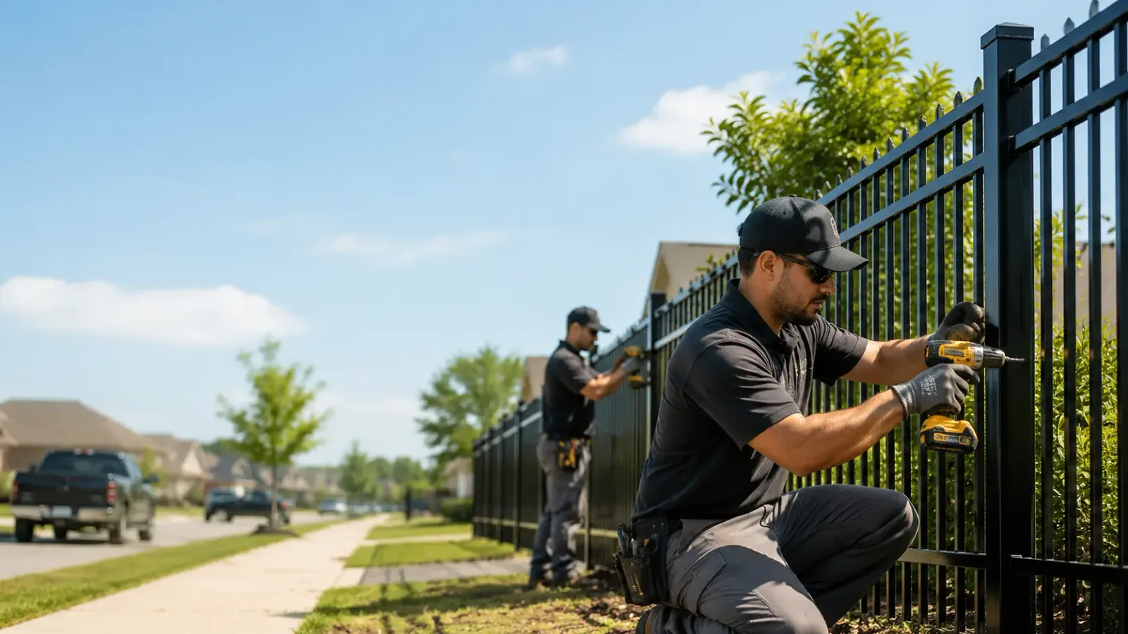 Metal Fence Installation in Columbia, NC
